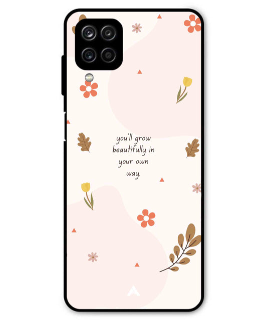 Her Own Way Metal Back Cover Phone Case for Samsung Galaxy M42
