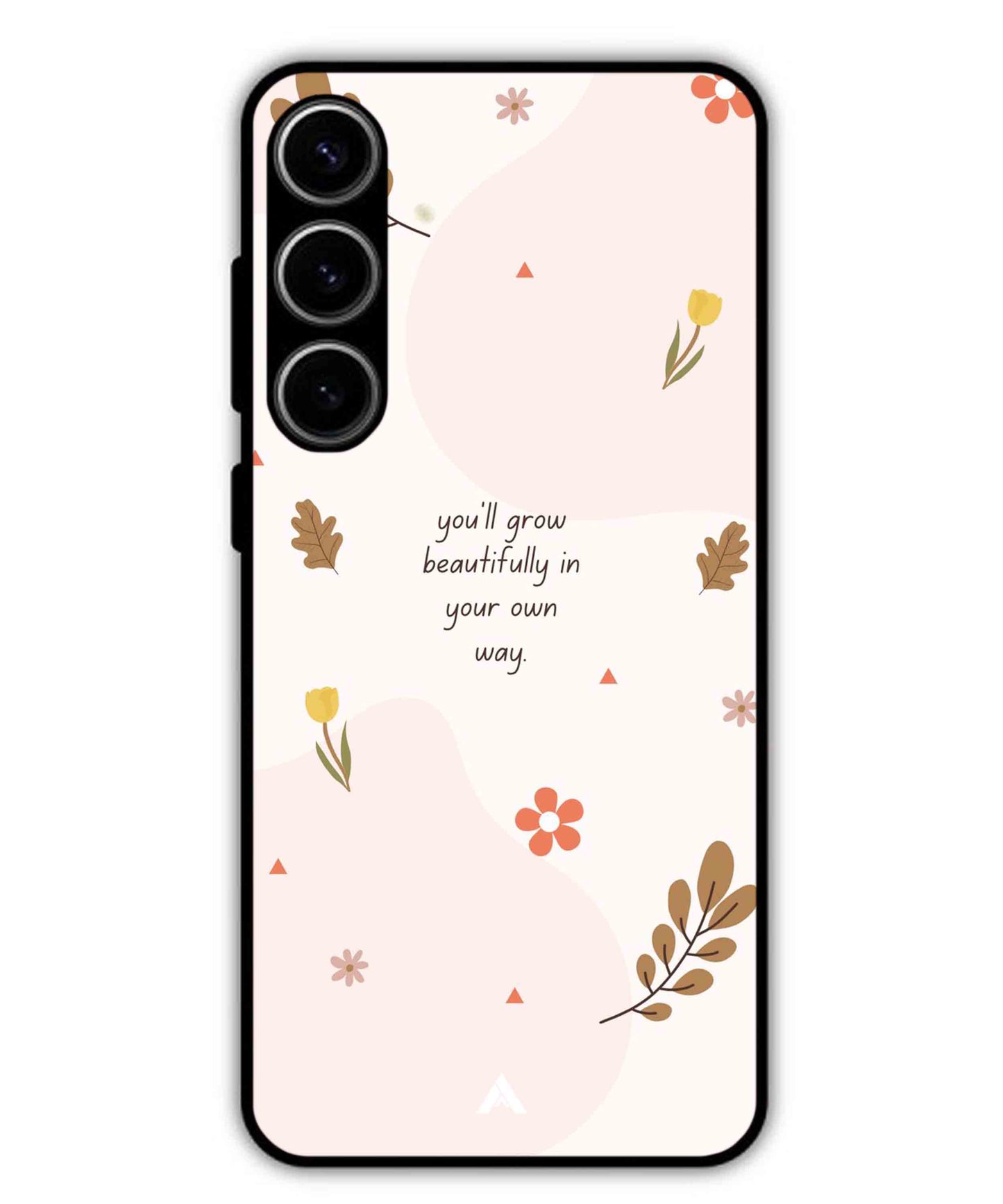 Her Own Way Metal Back Cover Phone Case for Samsung Galaxy S23 Plus