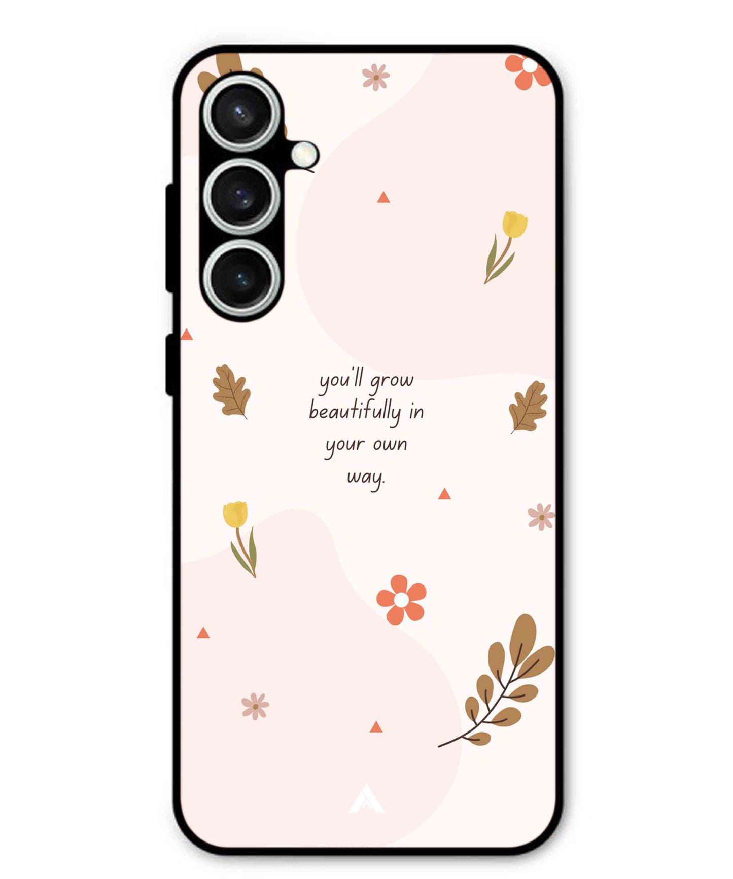 Her Own Way Metal Back Cover Phone Case for Samsung Galaxy S24 Fe
