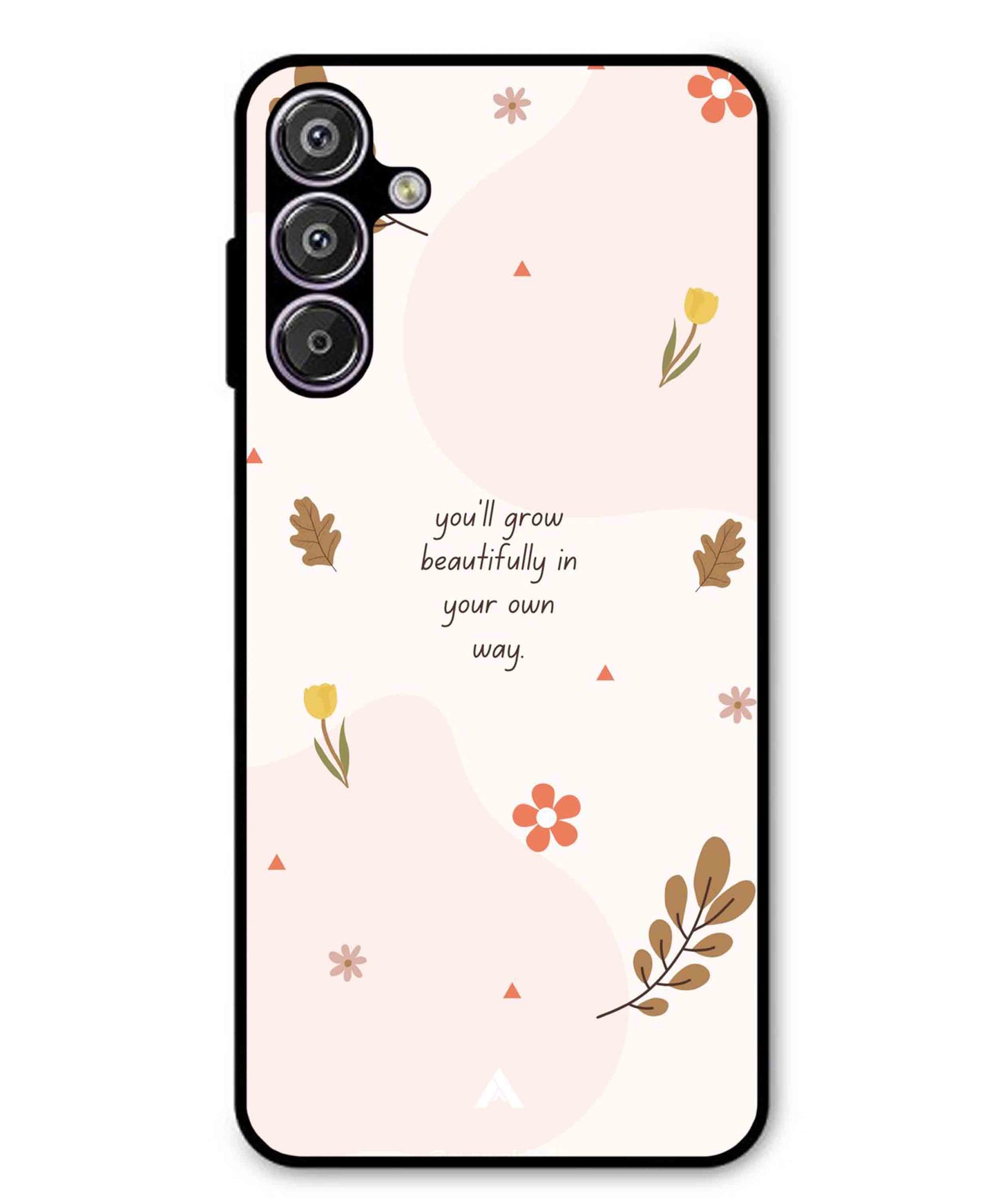 Her Own Way Metal Back Cover Phone Case for Samsung Galaxy S25