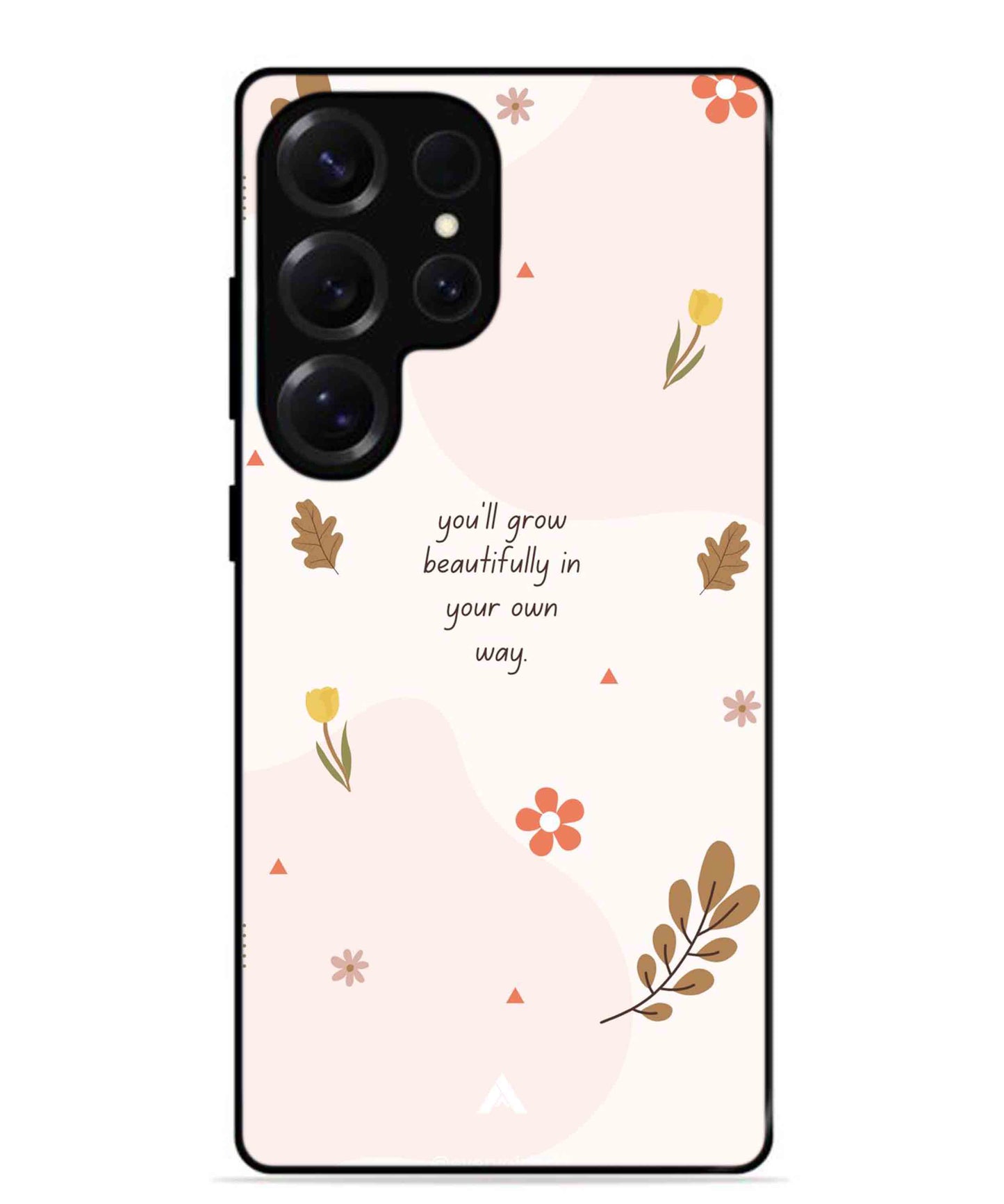 Her Own Way Metal Back Cover Phone Case for Samsung Galaxy S25 Ultra