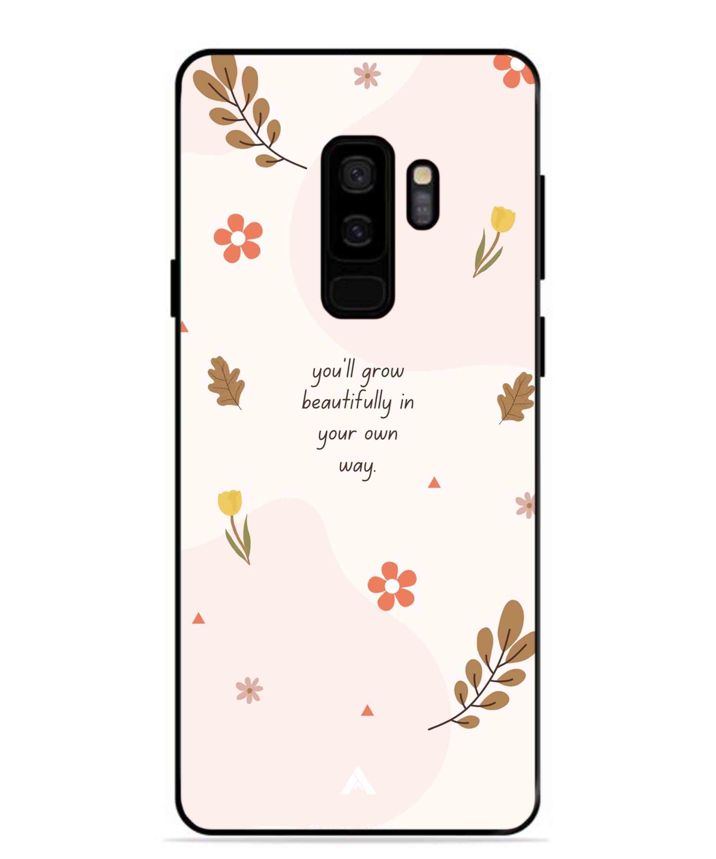 Her Own Way Metal Back Cover Phone Case for Samsung Galaxy S9 Plus