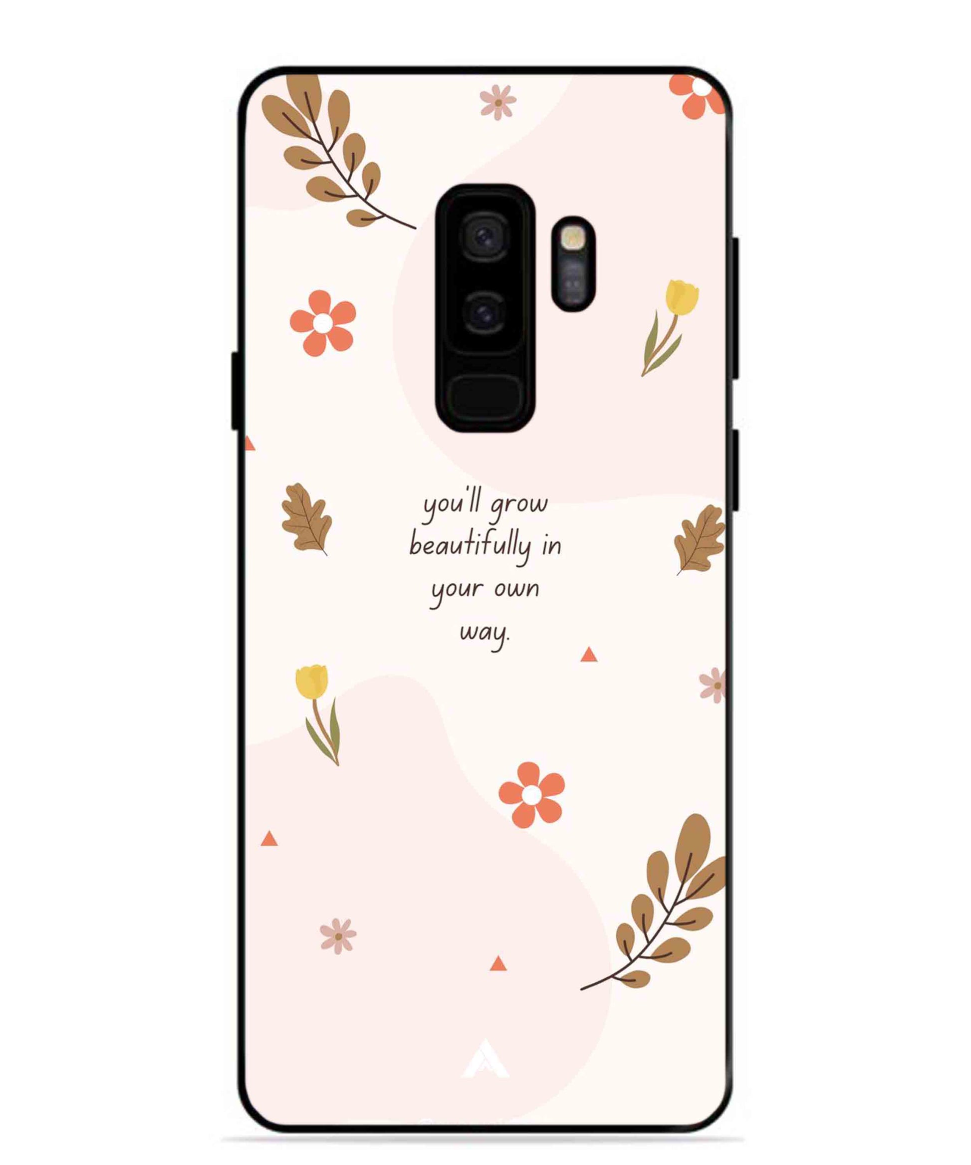 Her Own Way Metal Back Cover Phone Case for Samsung Galaxy S9 Plus
