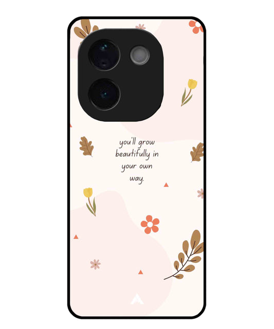 Her Own Way Metal Back Cover Phone Case for Vivo T3 Pro