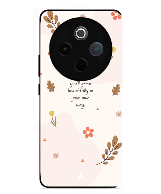 Her Own Way Metal Back Cover Phone Case for Vivo T4