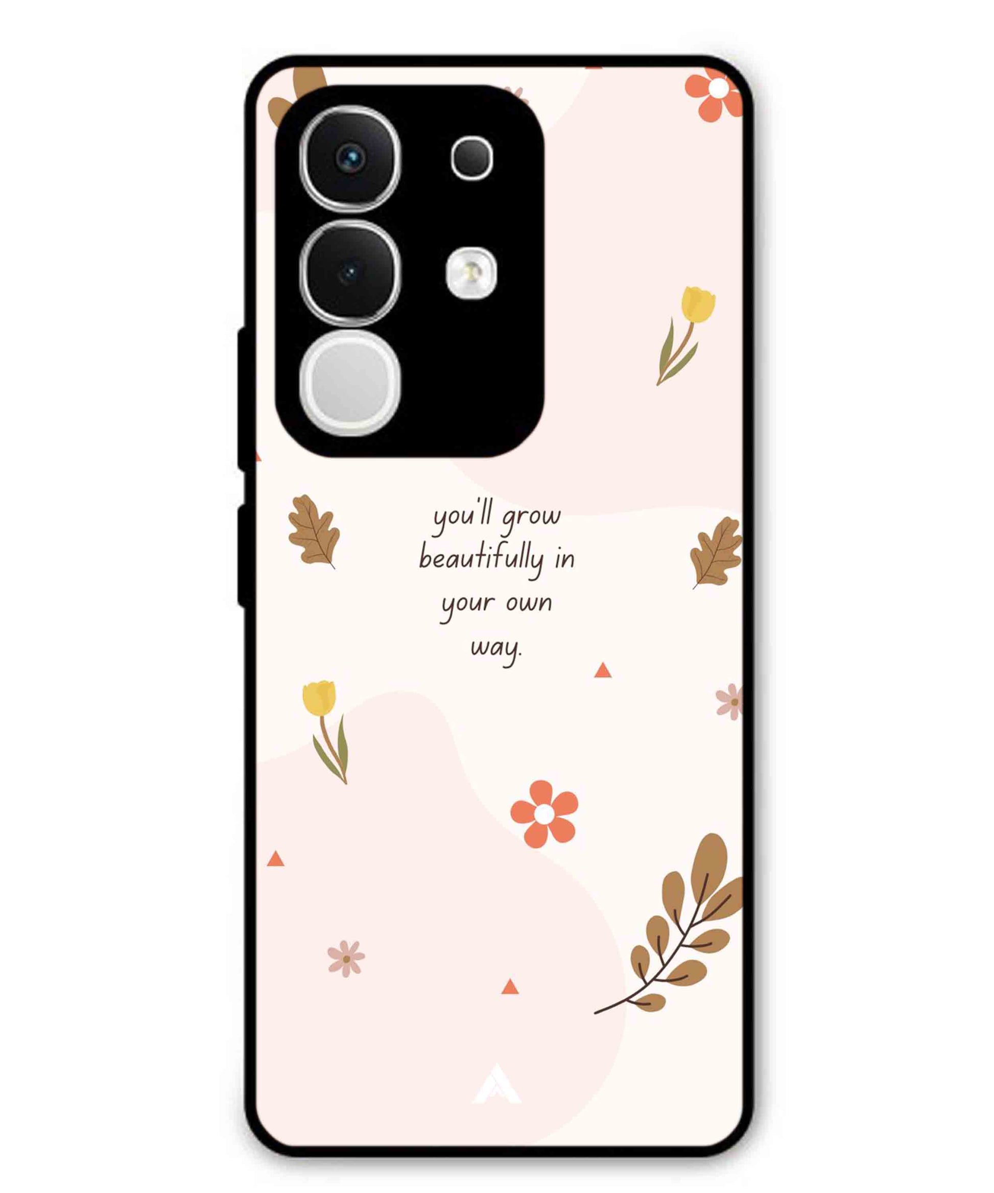 Her Own Way Metal Back Cover Phone Case for Vivo T4X