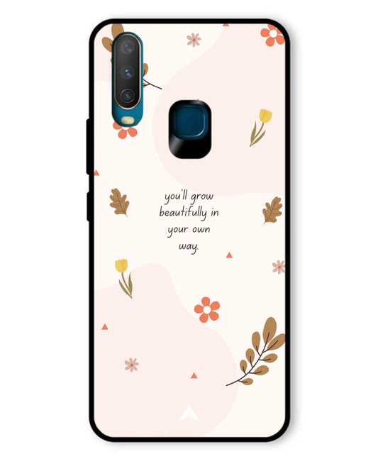 Her Own Way Metal Back Cover Phone Case for Vivo U10
