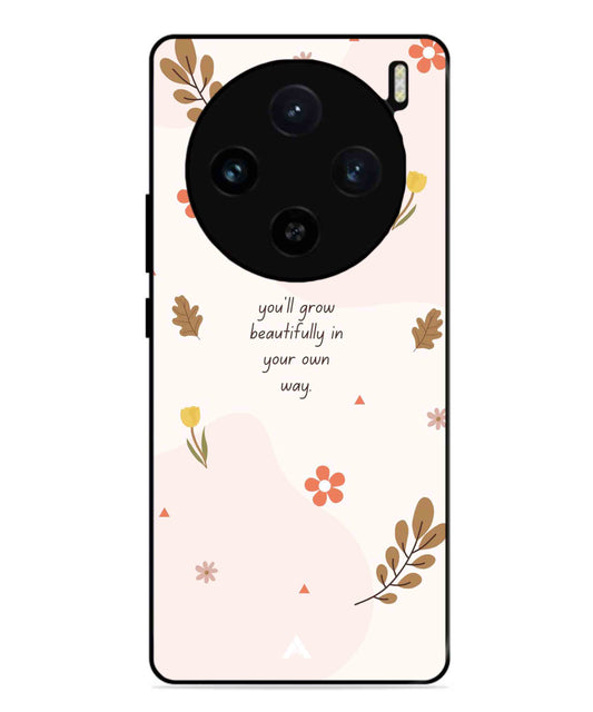Her Own Way Metal Back Cover Phone Case for Vivo X100