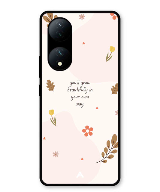 Her Own Way Metal Back Cover Phone Case for Vivo Y100a