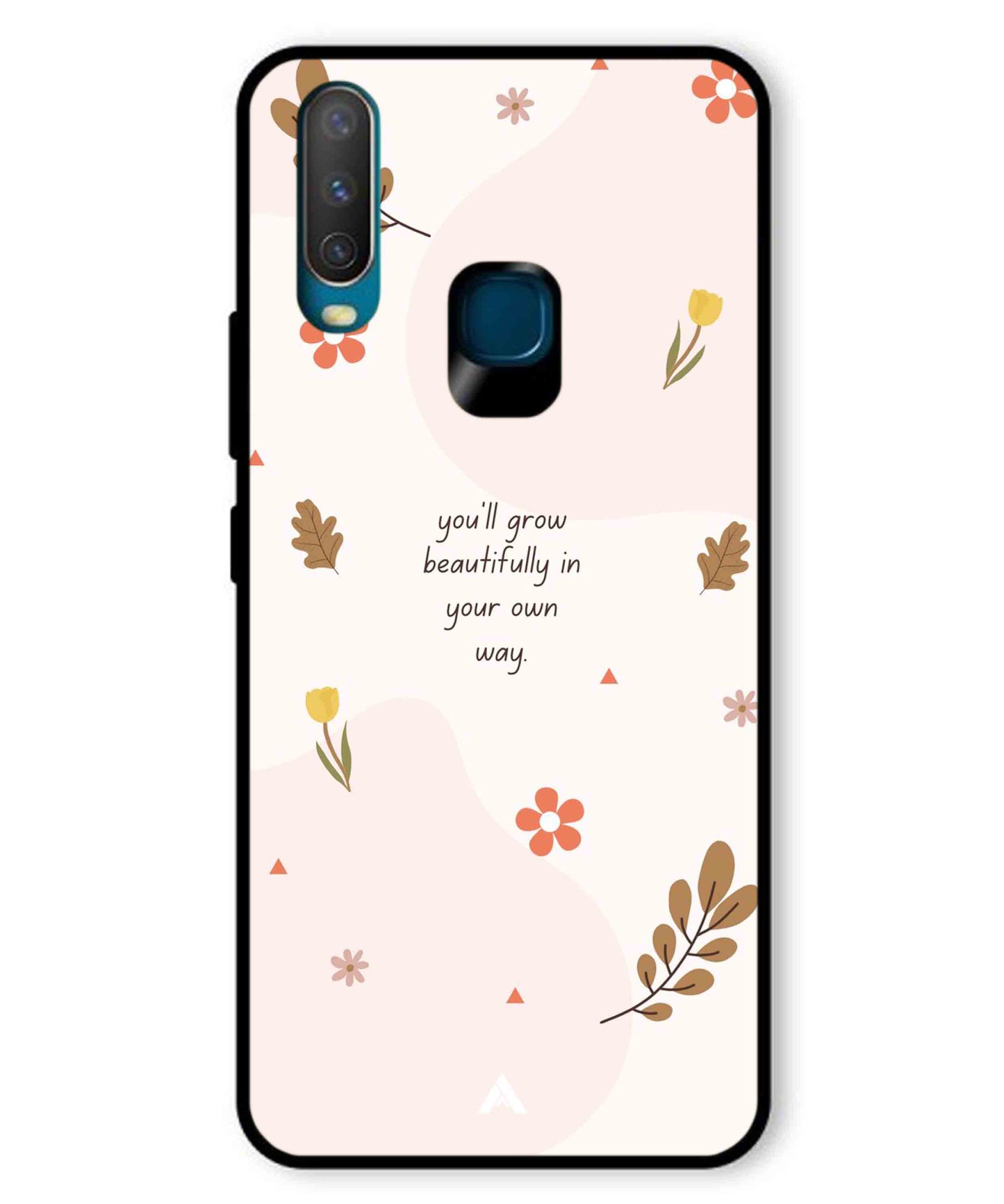 Her Own Way Metal Back Cover Phone Case for Vivo Y11