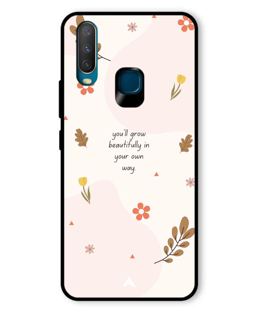 Her Own Way Metal Back Cover Phone Case for Vivo Y11