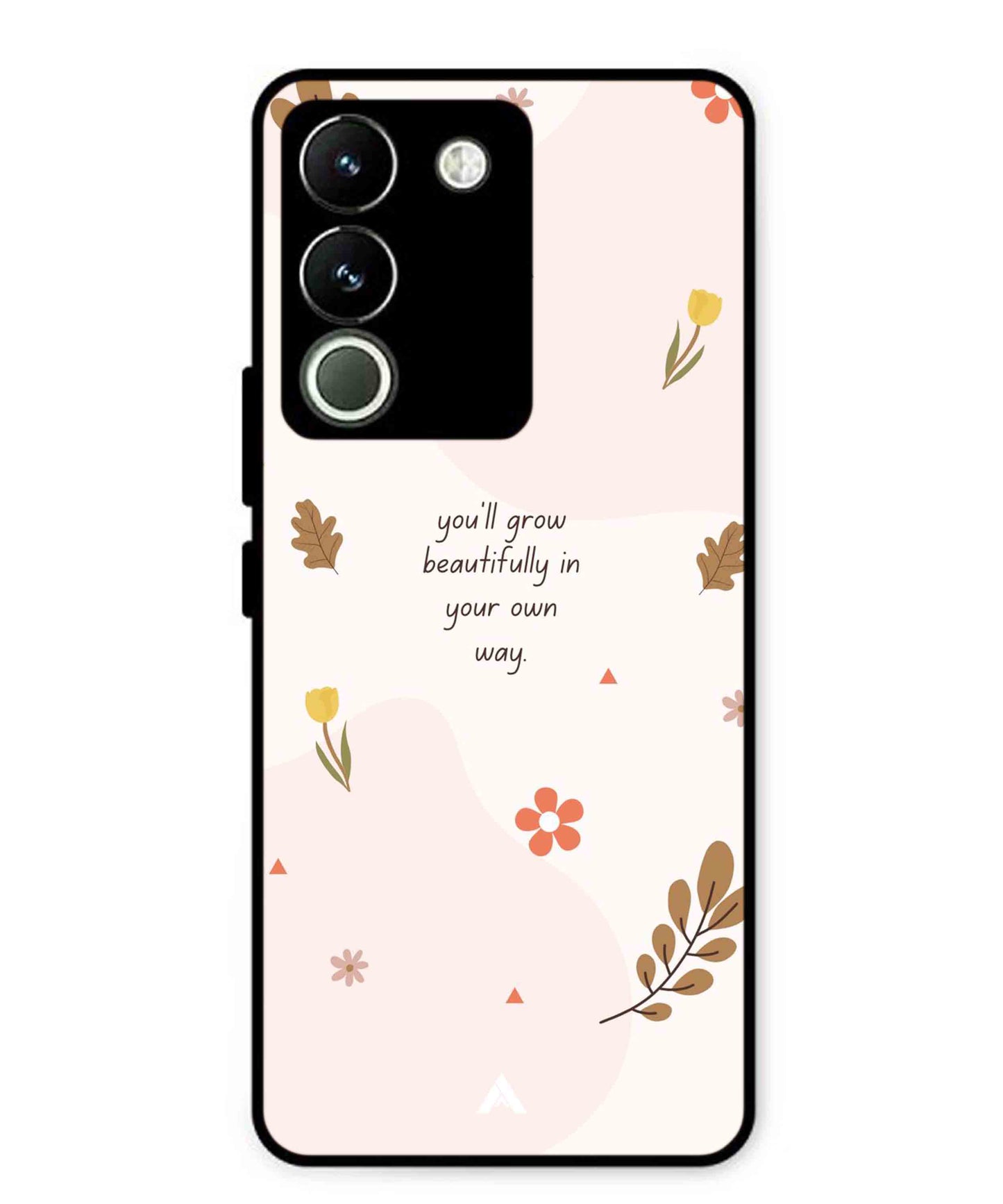 Her Own Way Metal Back Cover Phone Case for Vivo Y200