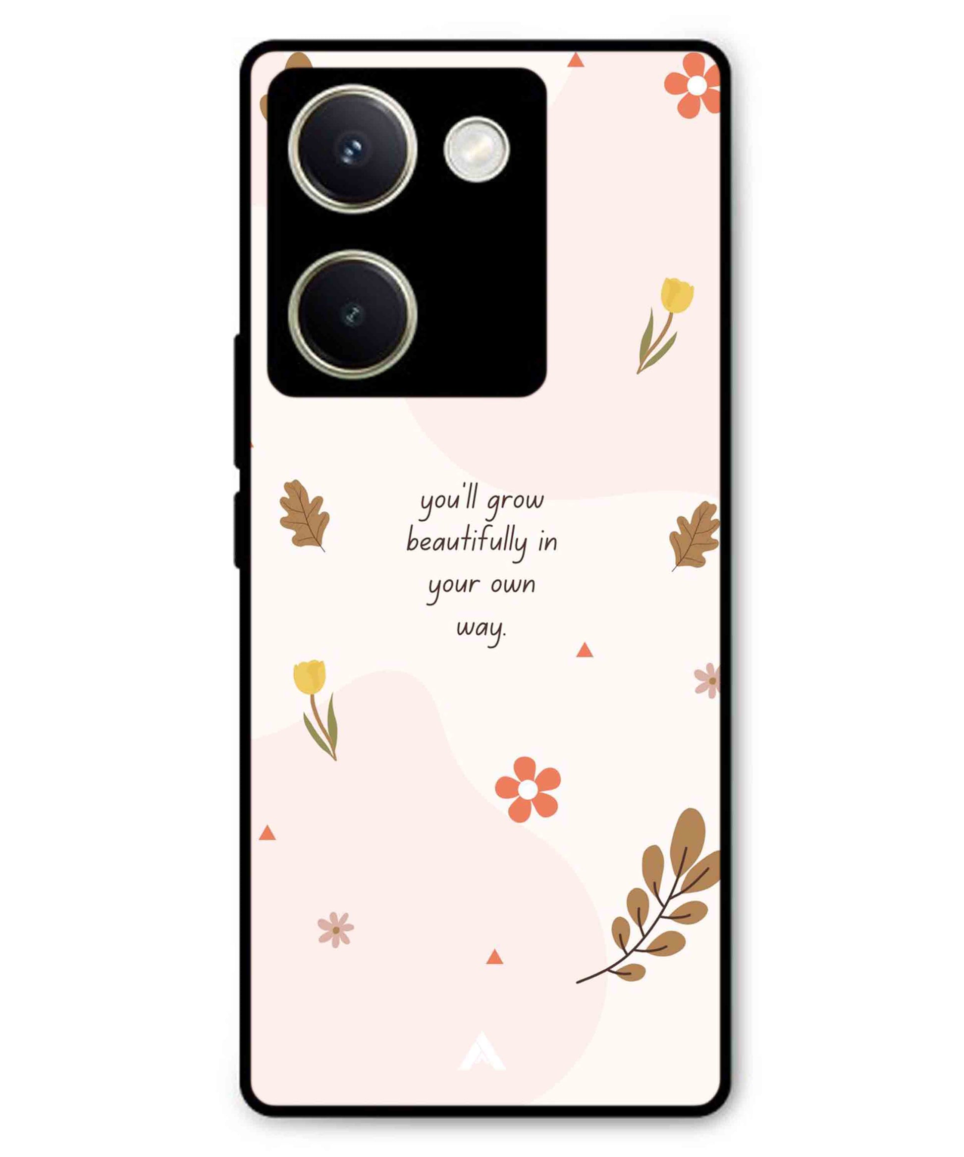 Her Own Way Metal Back Cover Phone Case for Vivo Y300 Plus
