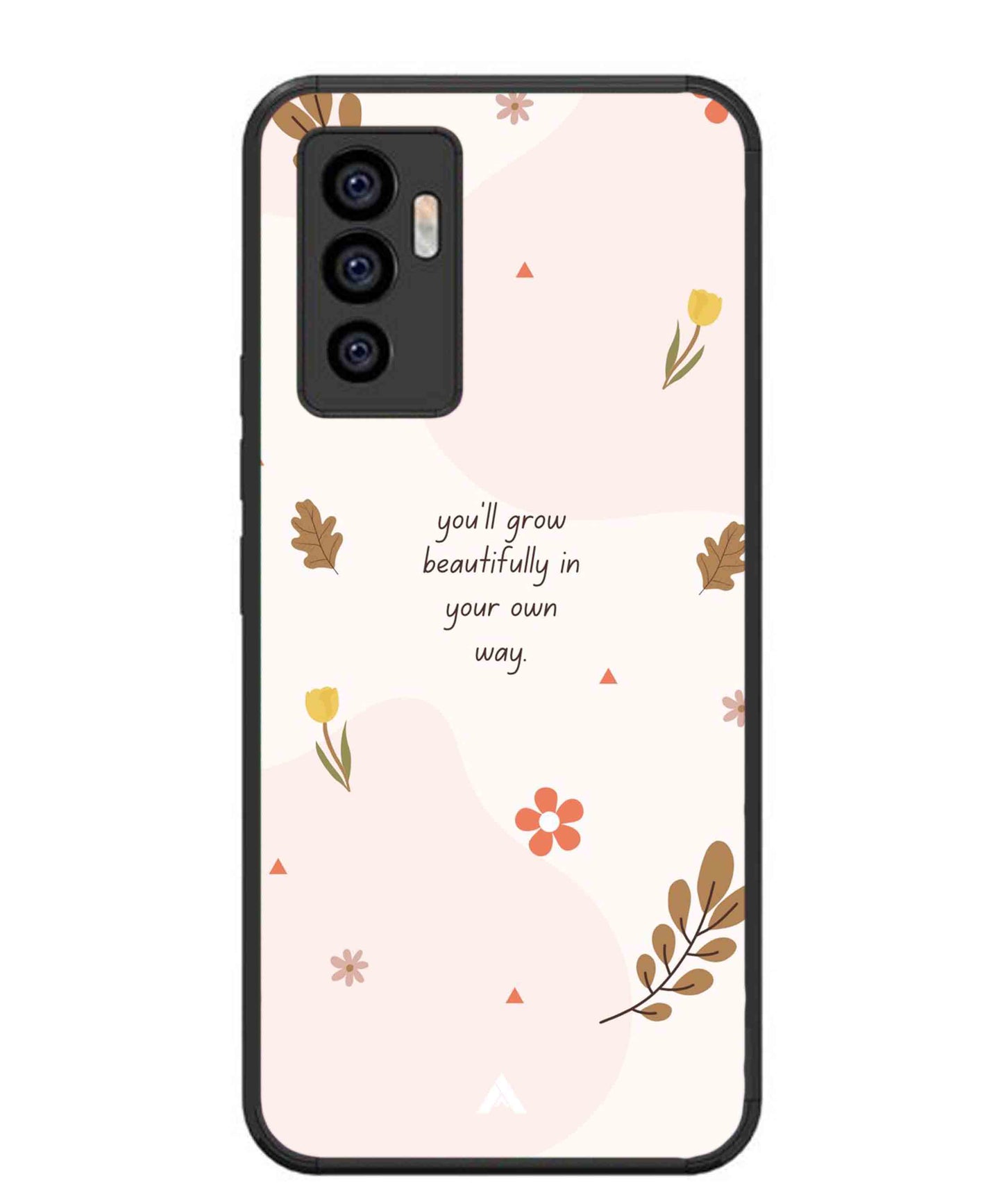 Her Own Way Metal Back Cover Phone Case for Vivo Y75 4G