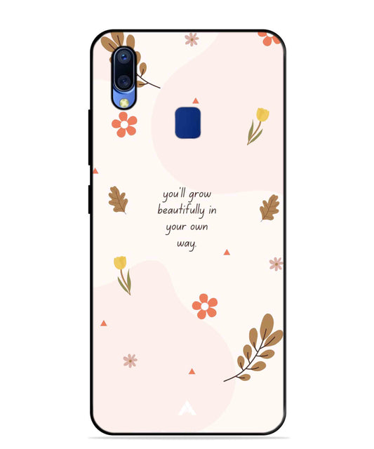 Her Own Way Metal Back Cover Phone Case for Vivo Y95