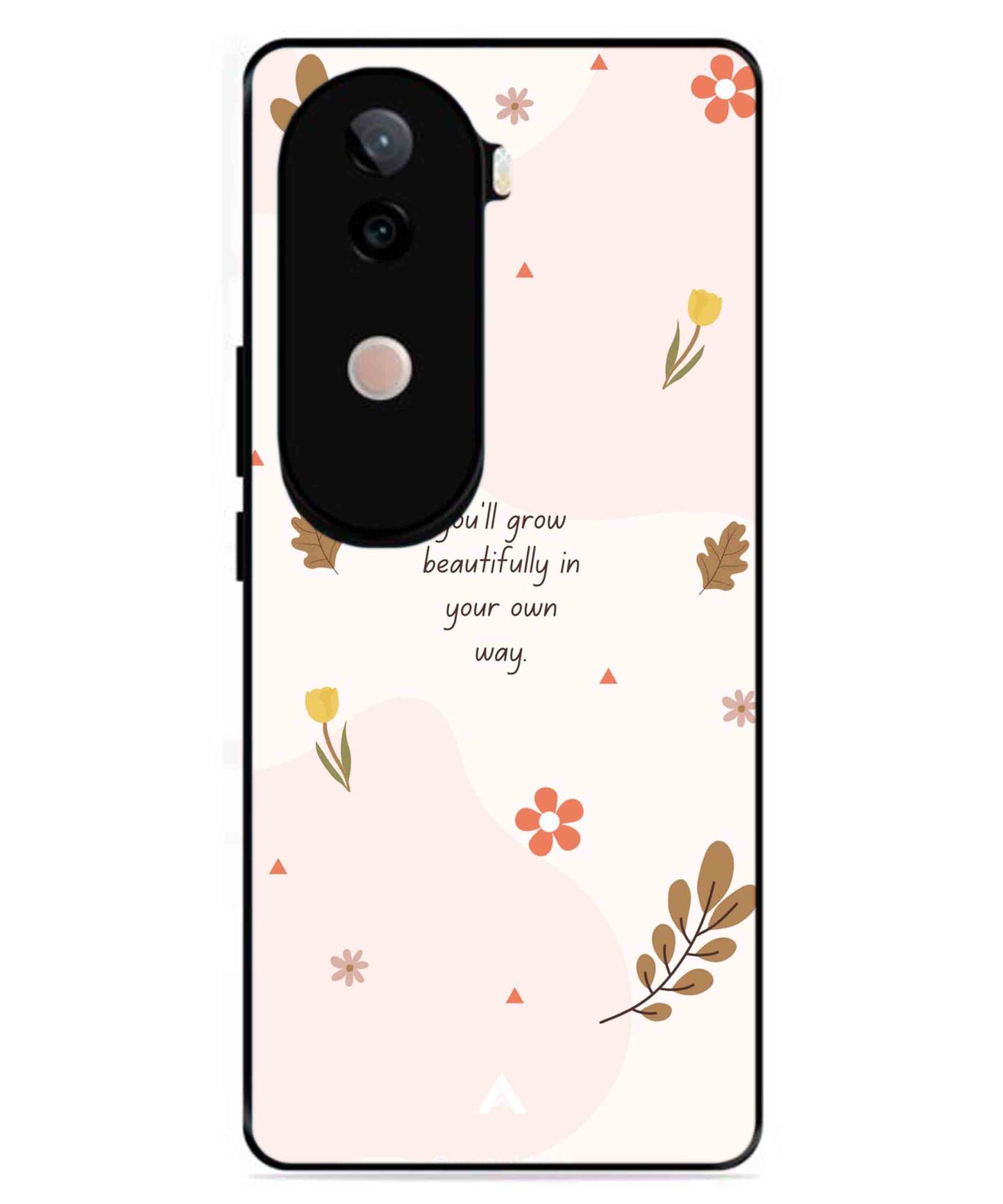 Her Own Way Metal Back Cover Phone Case for Vivo v40e