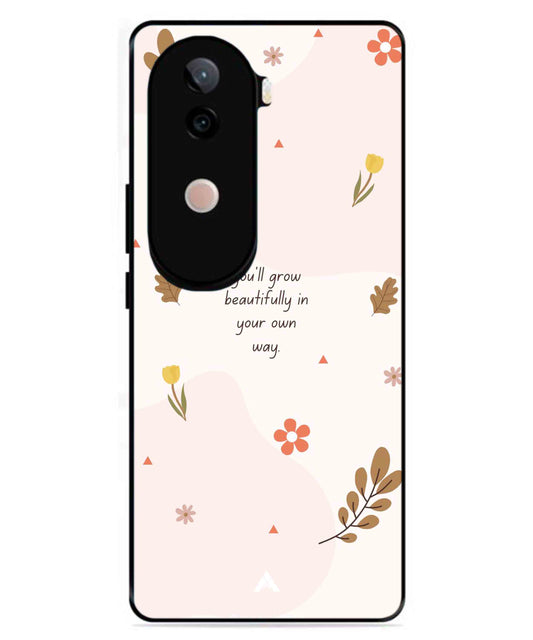 Her Own Way Metal Back Cover Phone Case for Vivo v40e