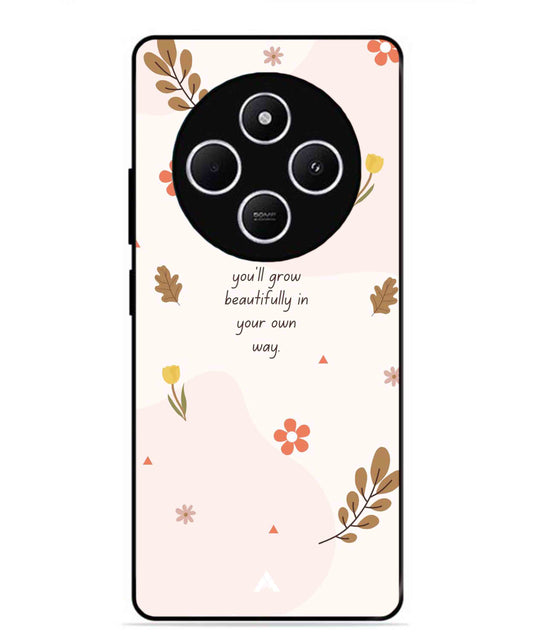 Her Own Way Metal Back Cover Phone Case for Xiaomi Redmi 14C