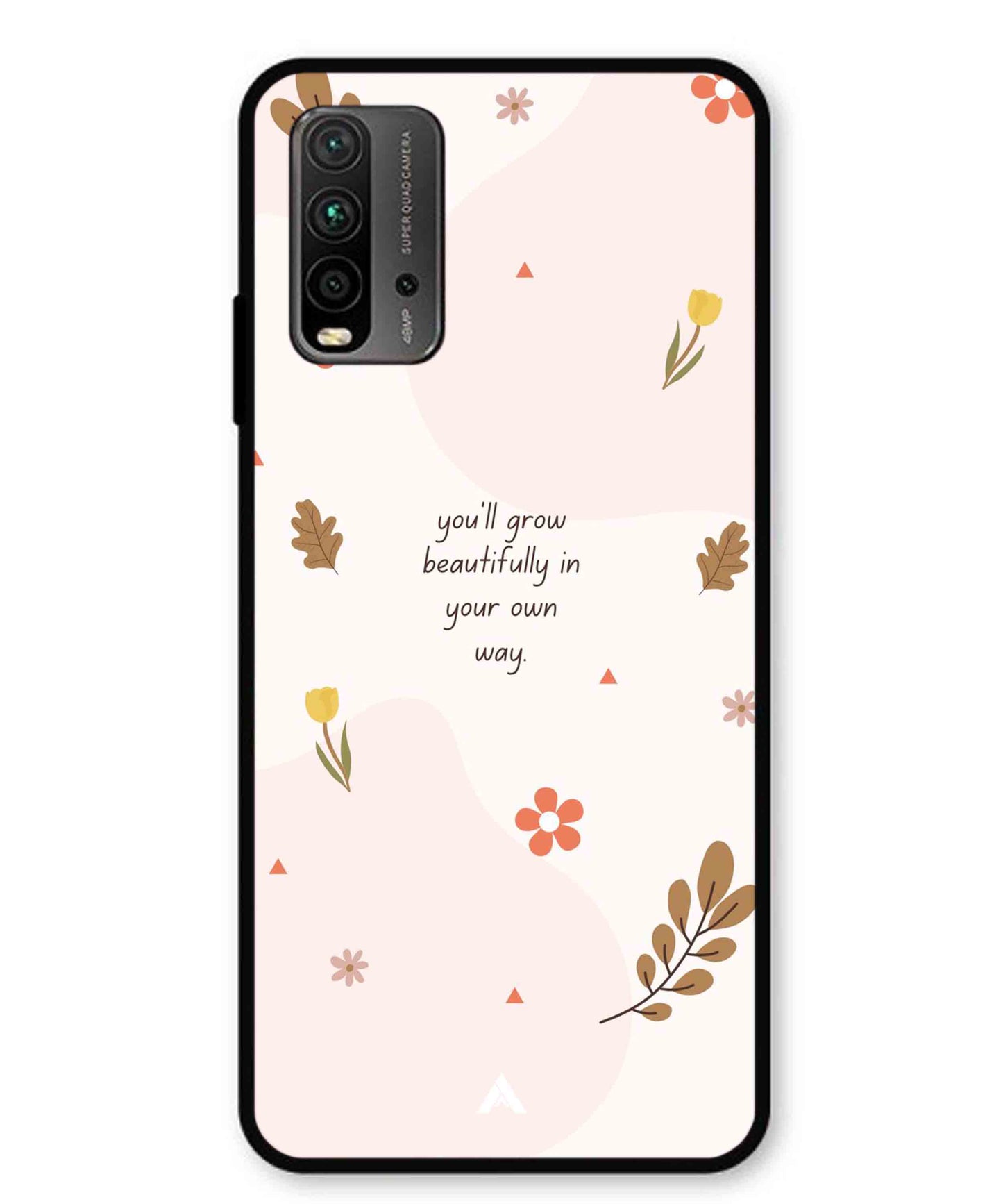Her Own Way Metal Back Cover Phone Case for Xiaomi Redmi 9 Power