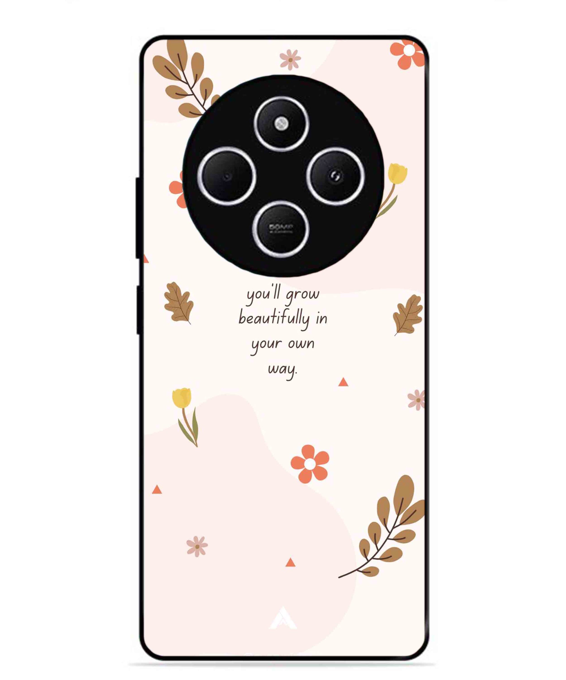 Her Own Way Metal Back Cover Phone Case for Xiaomi Redmi A4