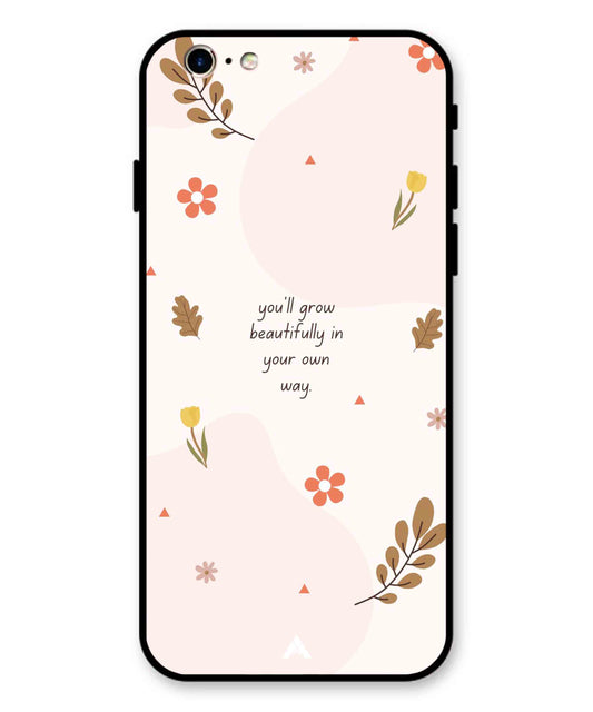 Her Own Way Metal Back Cover Phone Case for iPhone 11