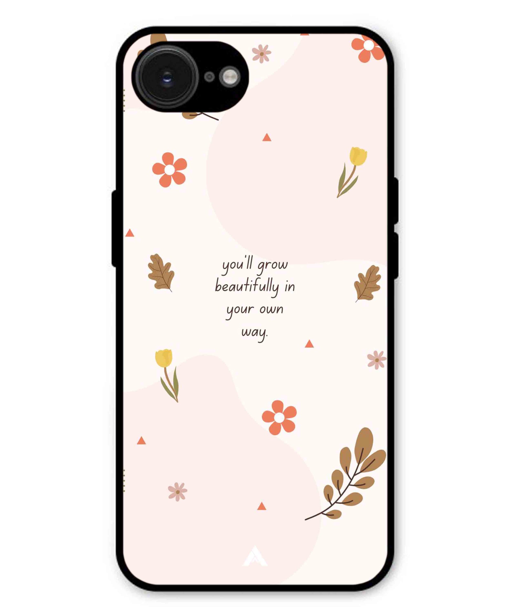 Her Own Way Metal Back Cover Phone Case for iPhone 16e