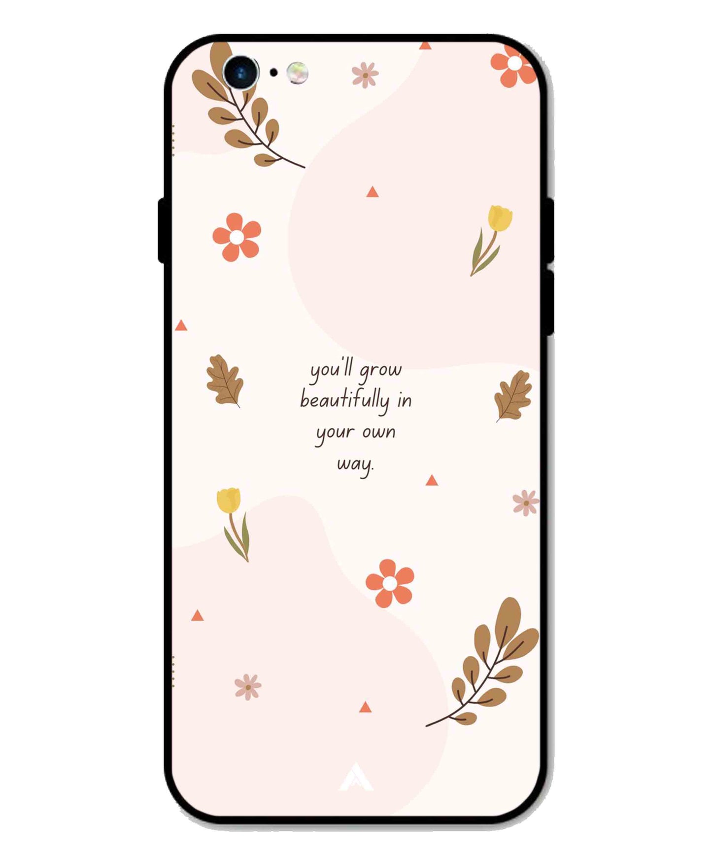 Her Own Way Metal Back Cover Phone Case for iPhone 6 Plus