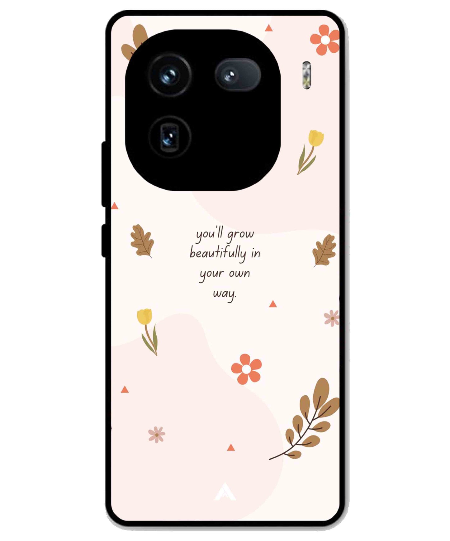 Her Own Way Metal Back Cover Phone Case for iQOO 12