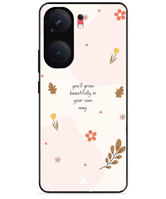 Her Own Way Metal Back Cover Phone Case for iQOO Neo 9 Pro