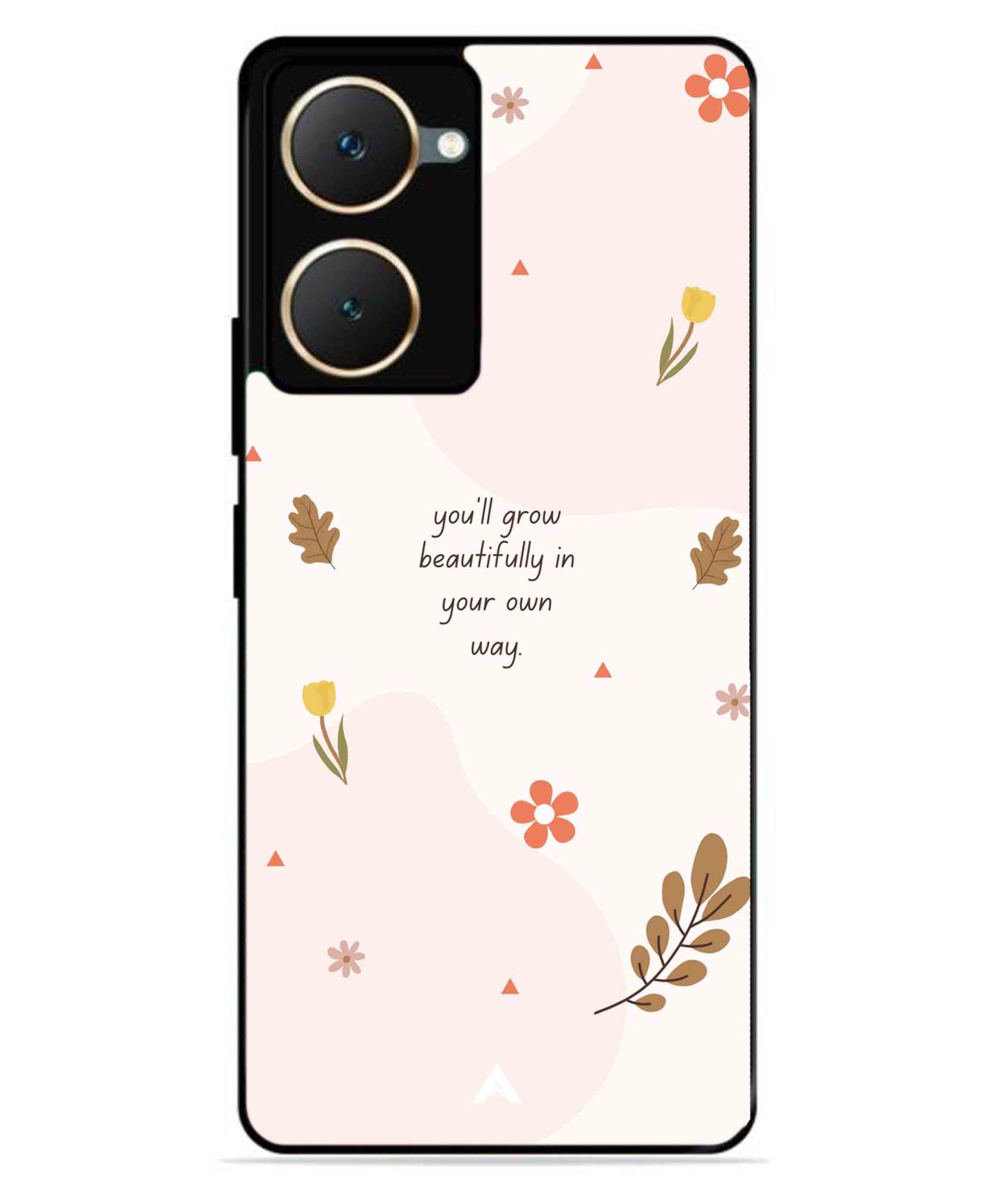 Her Own Way Metal Back Cover Phone Case for iQOO Z9 Lite