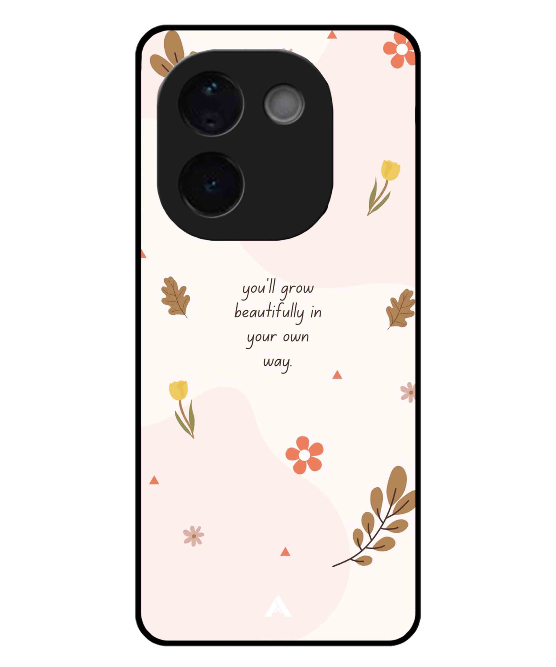 Her Own Way Metal Back Cover Phone Case for iQOO Z9s Pro