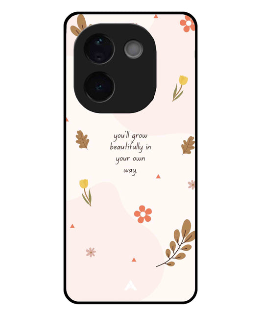 Her Own Way Metal Back Cover Phone Case for iQOO Z9s Pro
