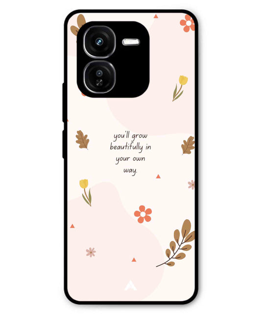 Her Own Way Metal Back Cover Phone Case for iQOO Z9x