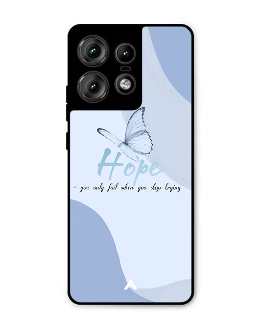 Hope Metal Back Cover Phone Case for Moto Edge 50 Pro