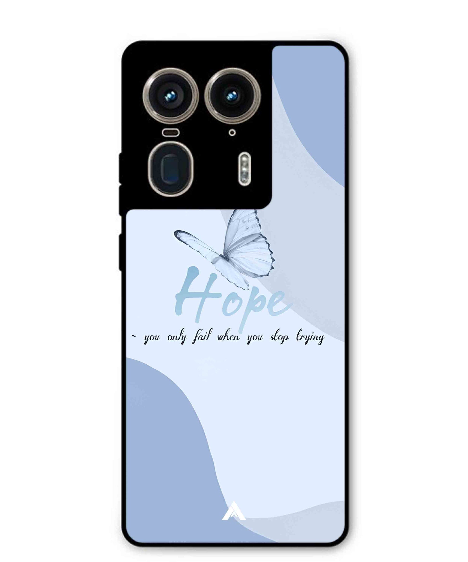Hope Metal Back Cover Phone Case for Moto Edge 50 Ultra