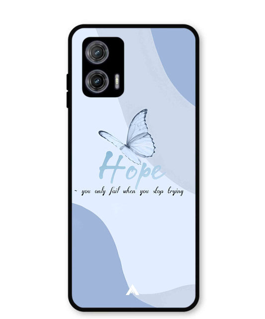 Hope Metal Back Cover Phone Case for Moto G73