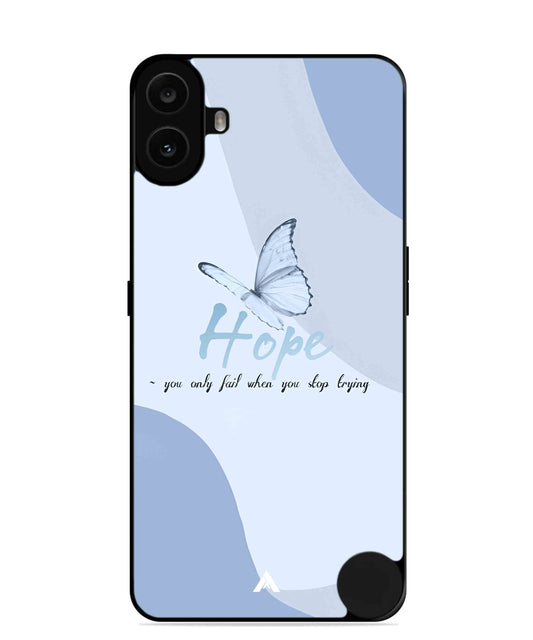 Hope Metal Back Cover Phone Case for Nothing CMF Phone 1