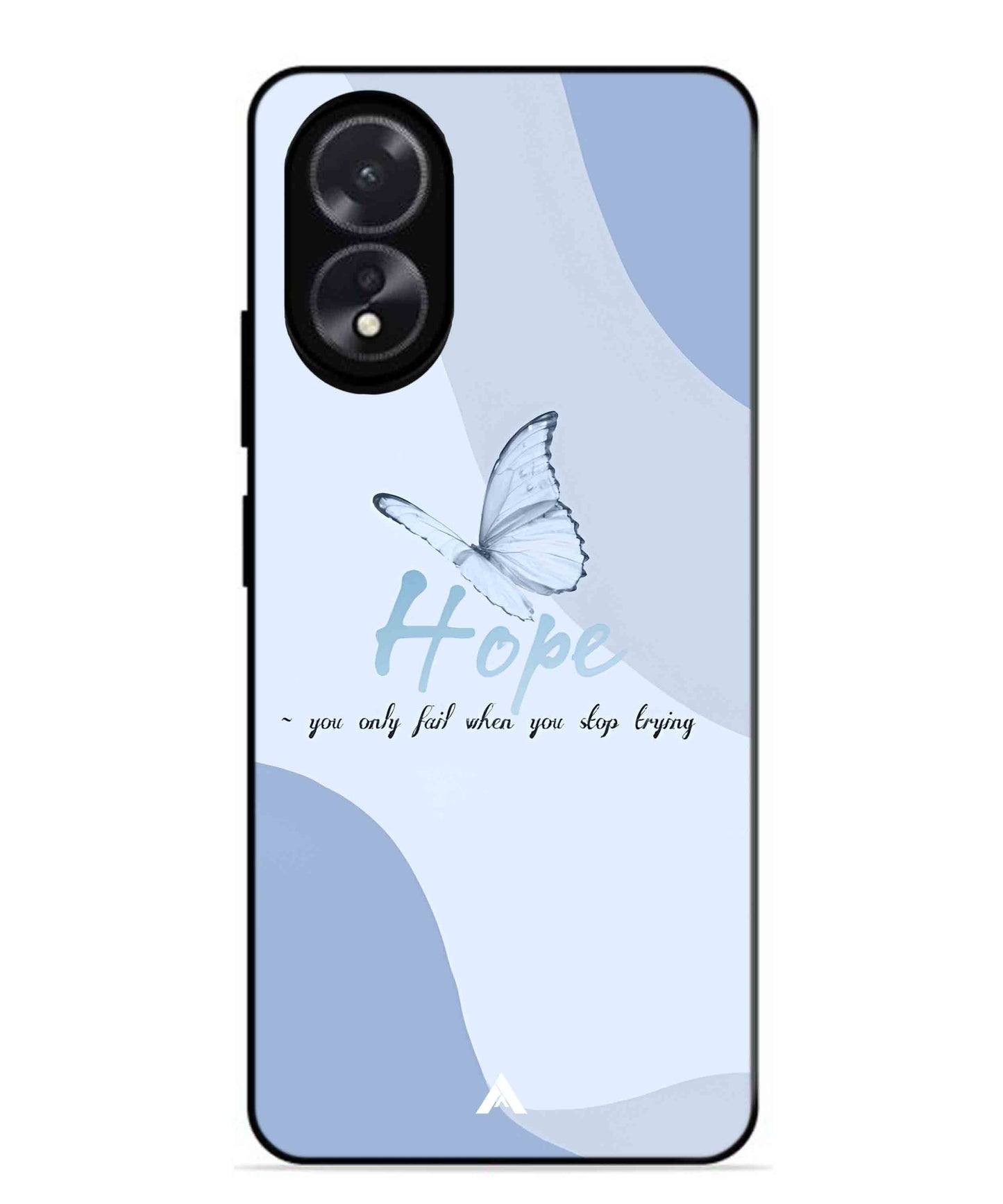 Hope Metal Back Cover Phone Case for Oppo A38