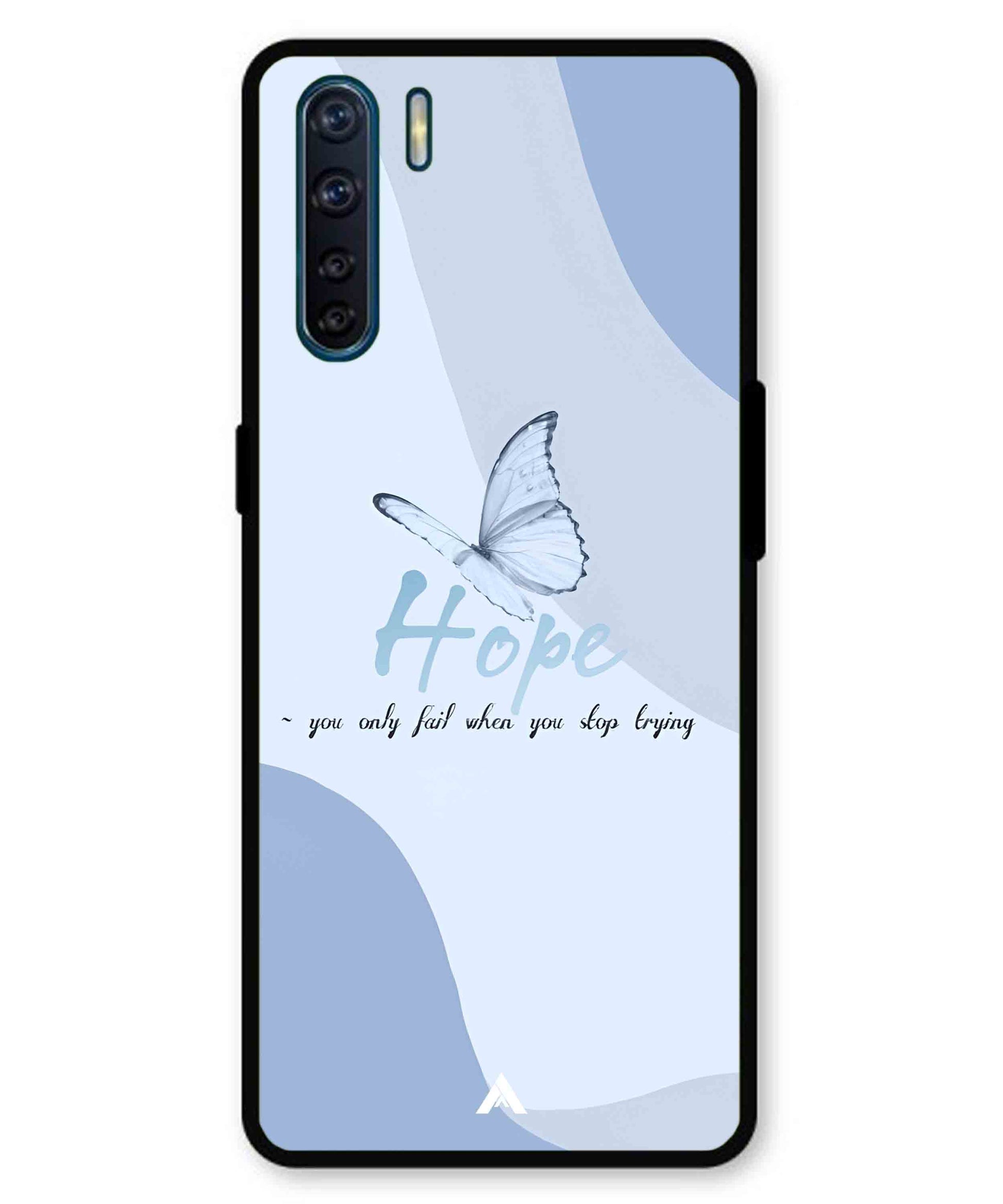 Hope Metal Back Cover Phone Case for Oppo F15