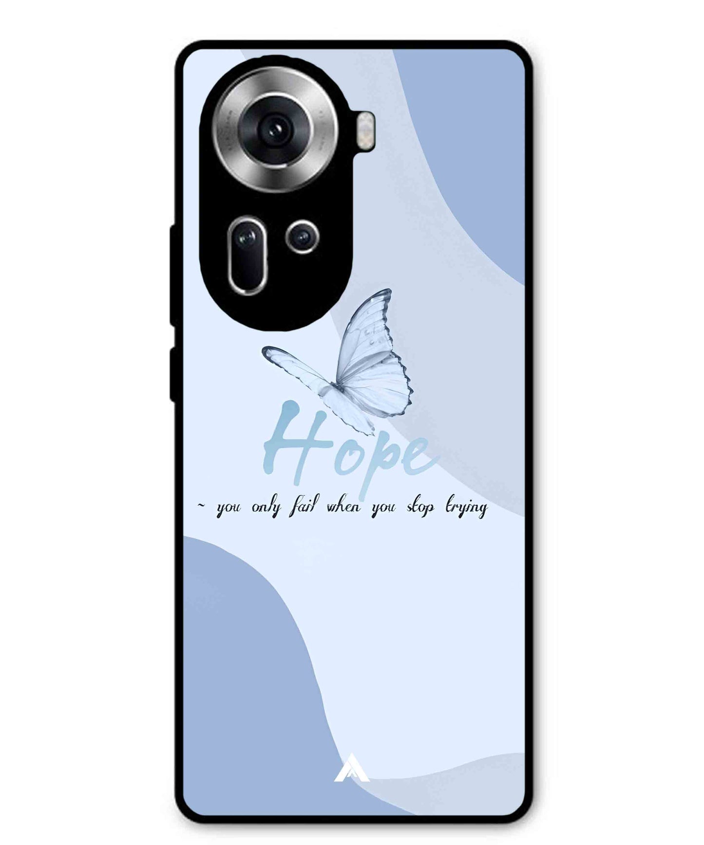 Hope Metal Back Cover Phone Case for Oppo Reno 11