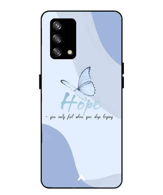 Hope Metal Back Cover Phone Case for Oppo Reno 4F