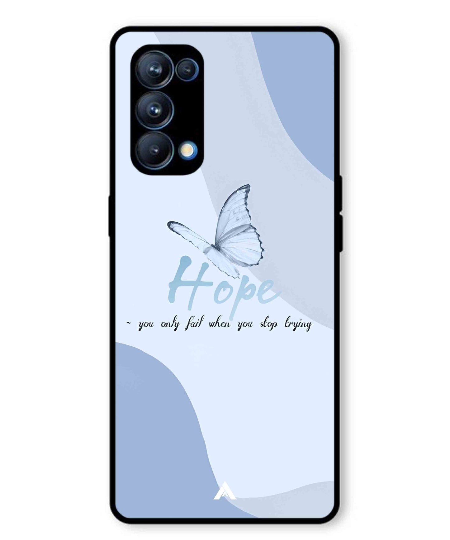 Hope Metal Back Cover Phone Case for Oppo Reno 5 Pro