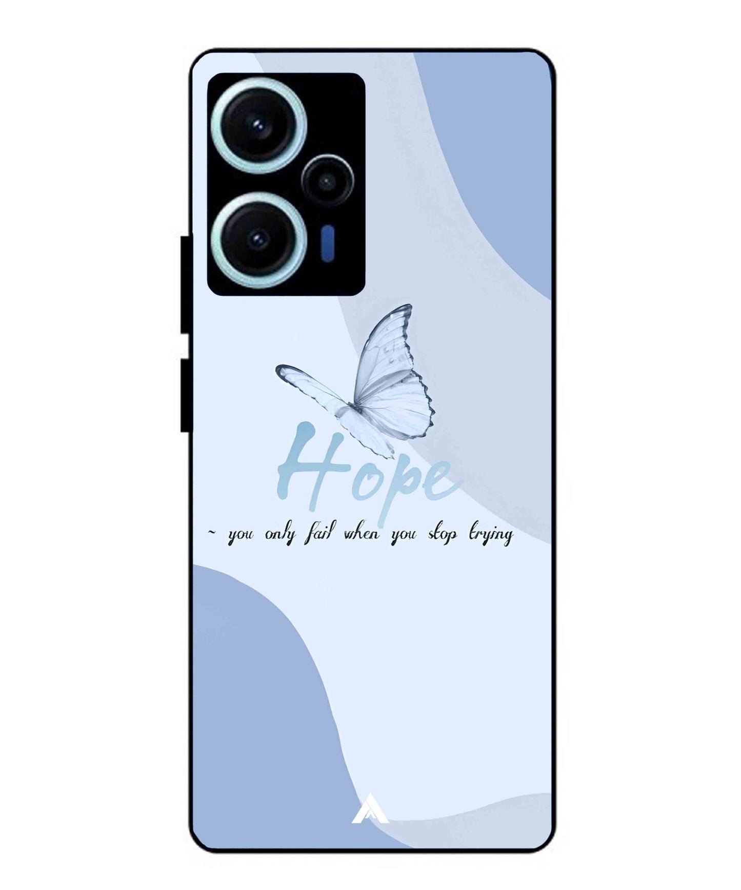Hope Metal Back Cover Phone Case for Poco F5