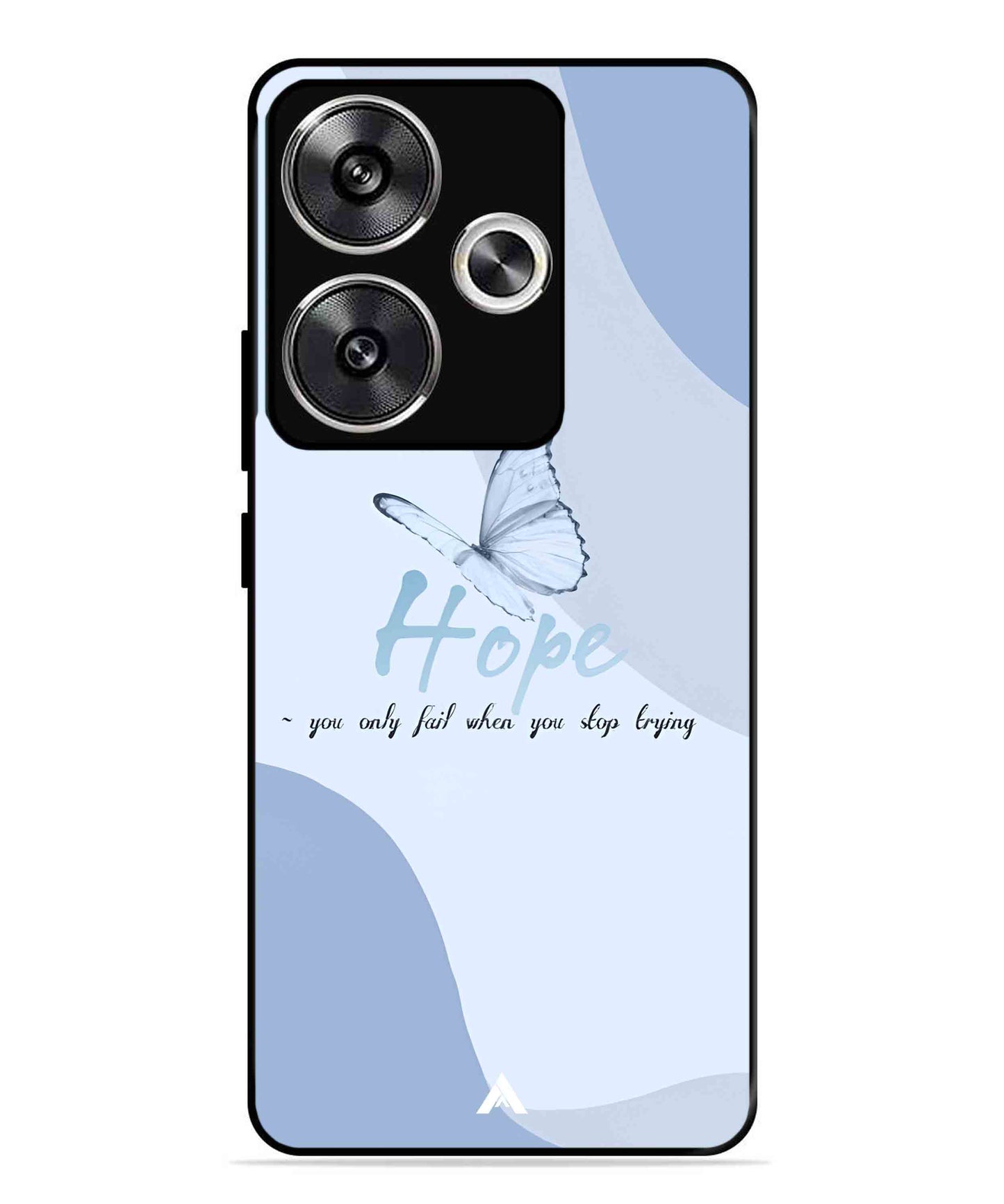 Hope Metal Back Cover Phone Case for Poco F6