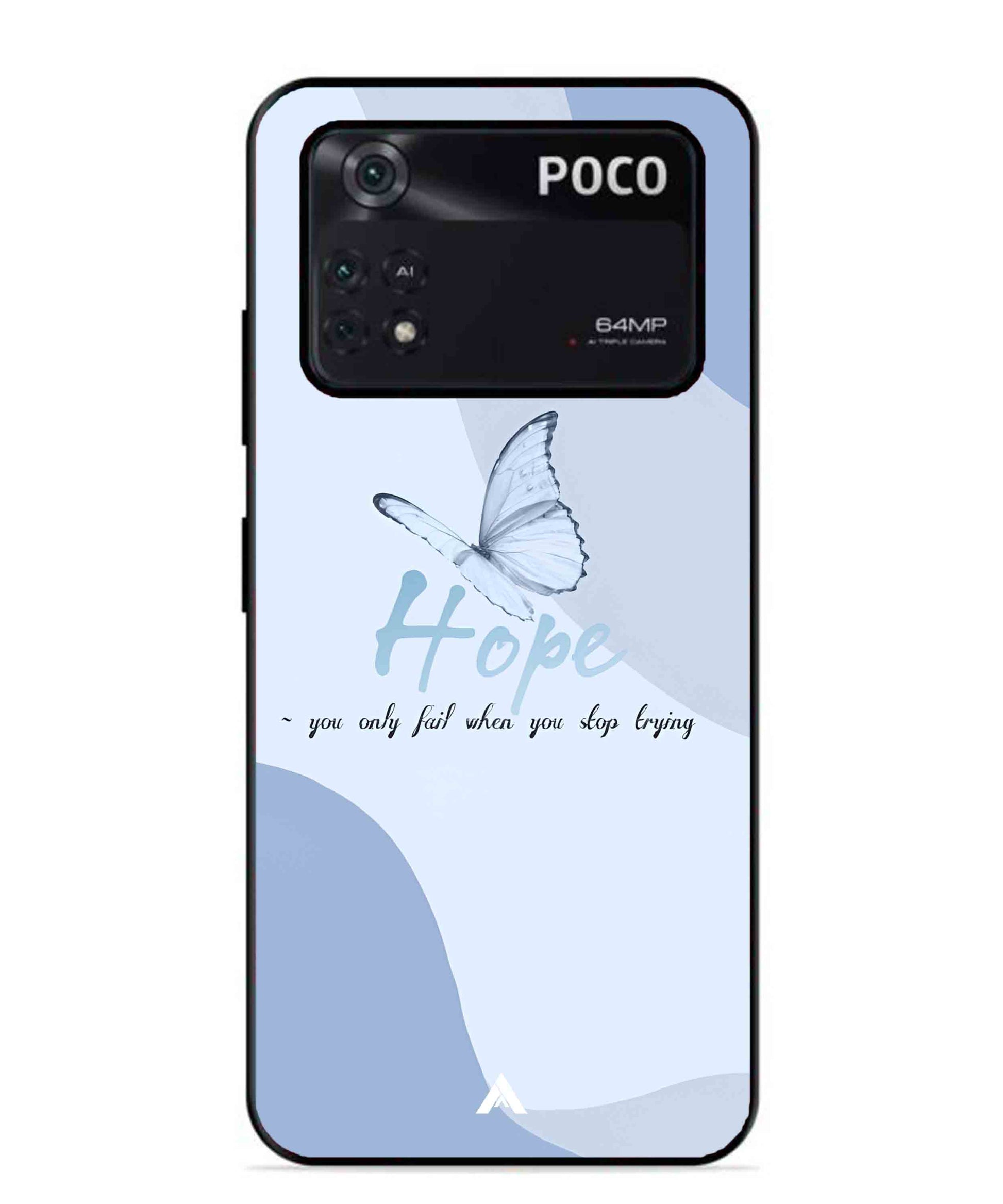 Hope Metal Back Cover Phone Case for Poco X4 Pro