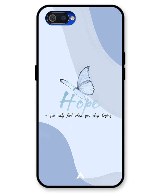Hope Metal Back Cover Phone Case for Realme C2