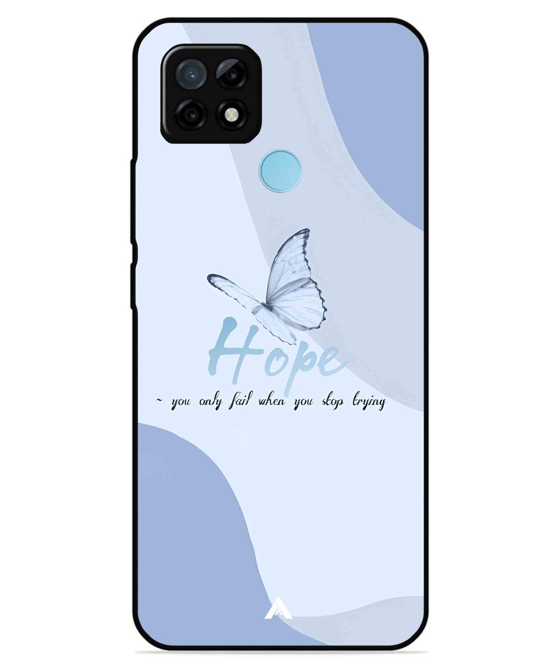 Hope Metal Back Cover Phone Case for Realme C25Y