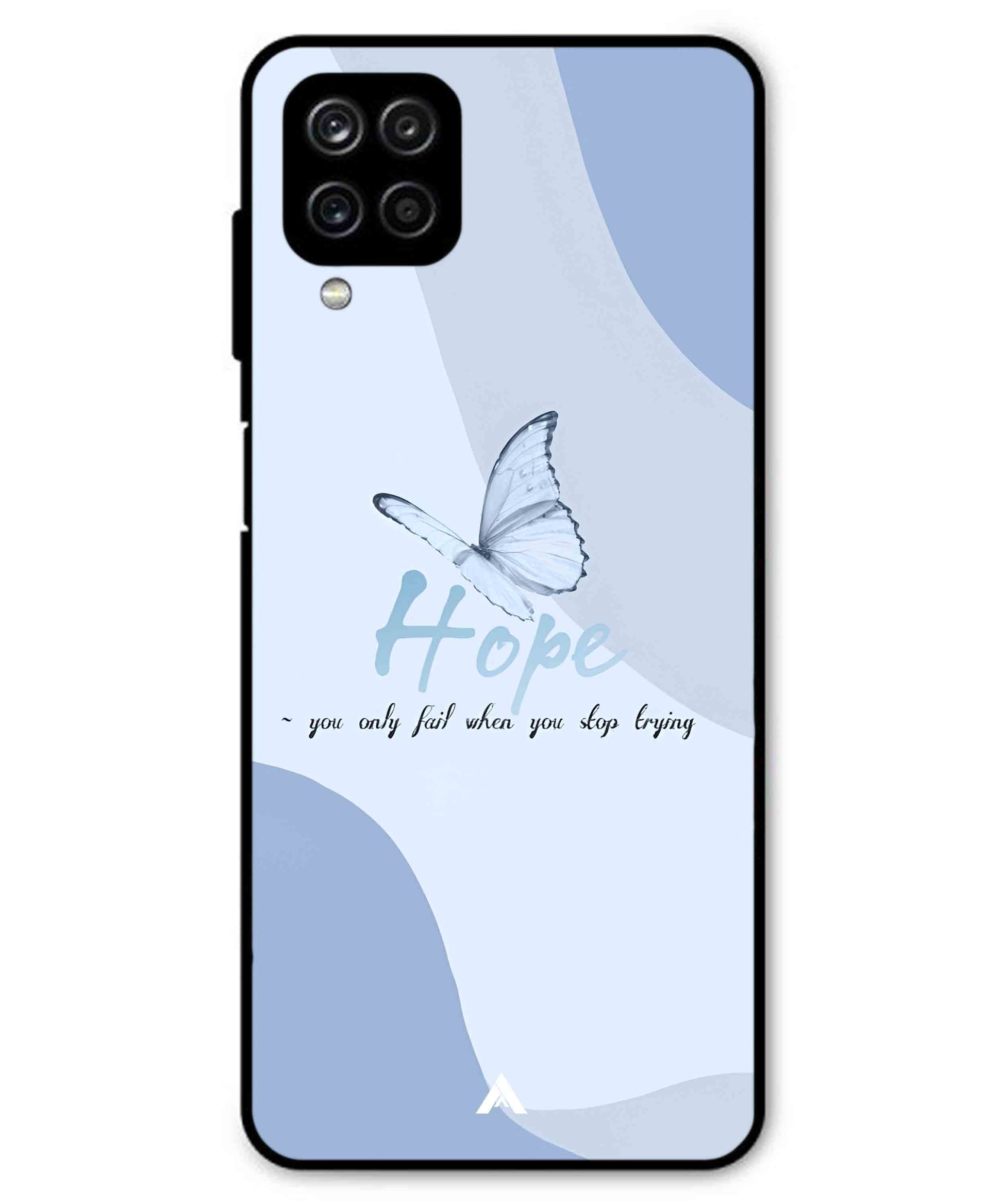 Hope Metal Back Cover Phone Case for Samsung Galaxy A12