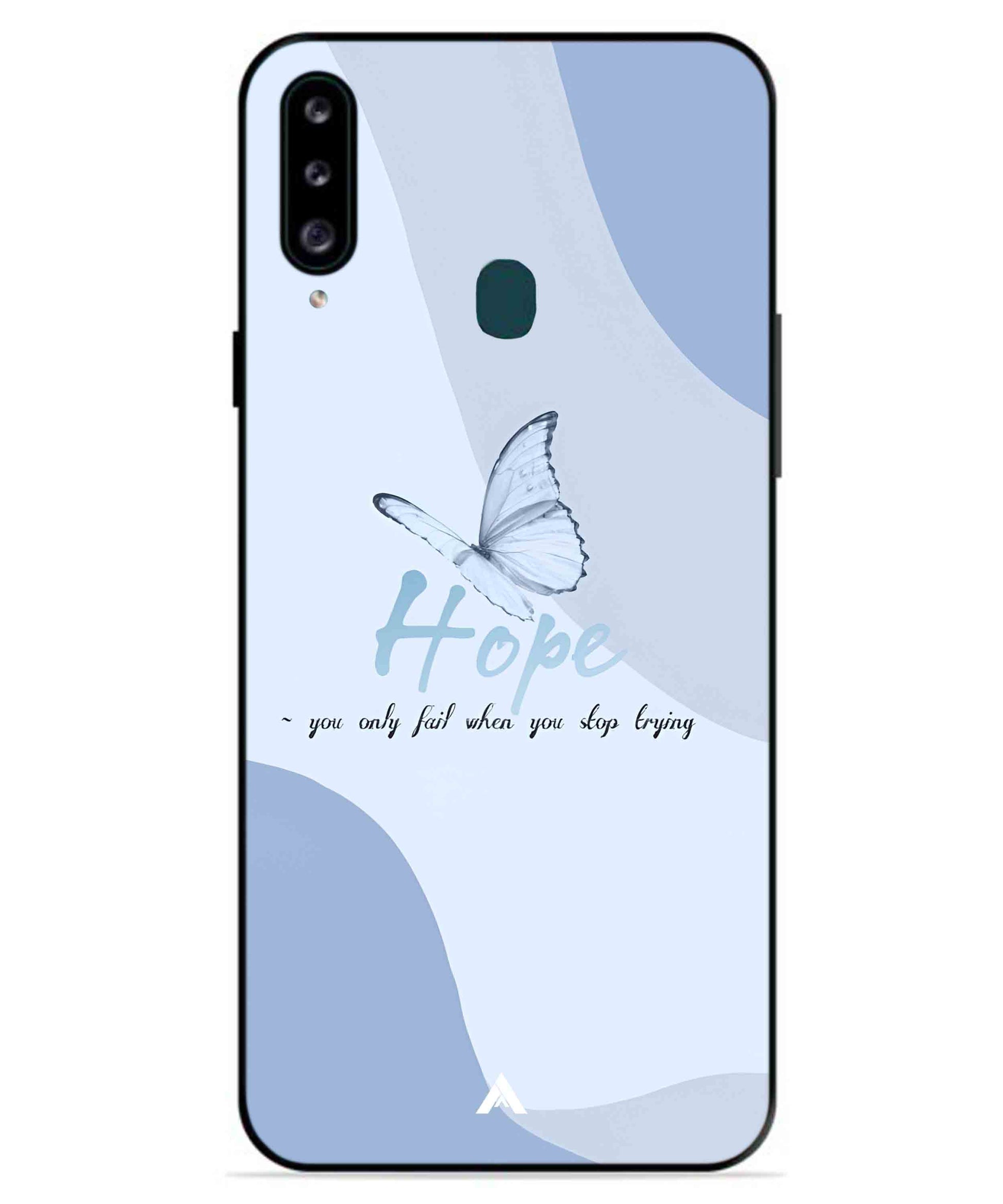 Hope Metal Back Cover Phone Case for Samsung Galaxy A70s