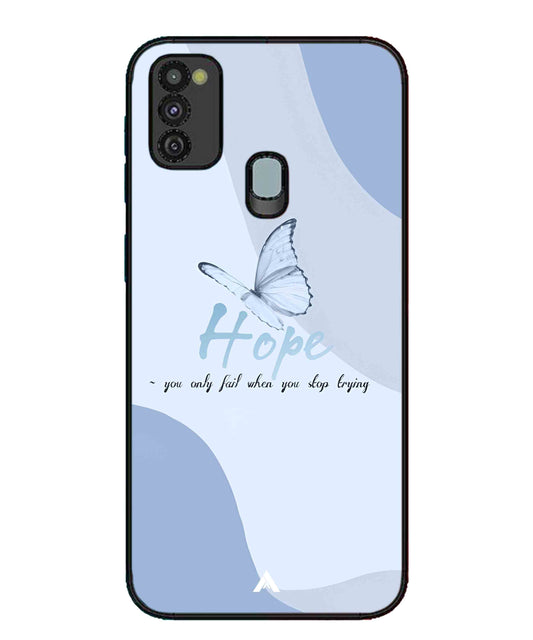 Hope Metal Back Cover Phone Case for Samsung Galaxy M30s